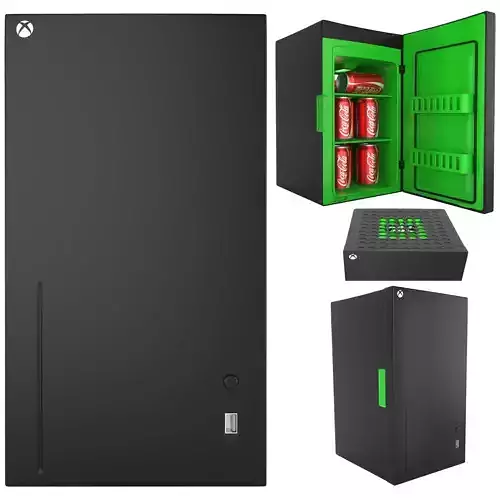 XBOX SERIESX MINI FRIDGE 3D model