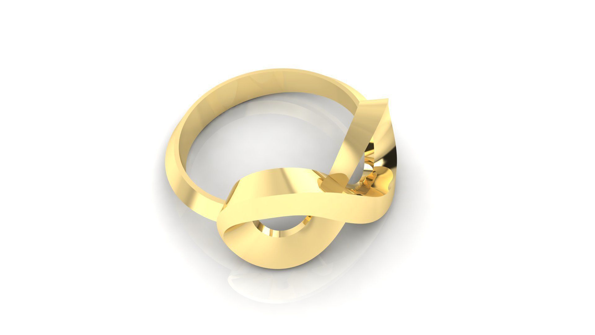 Ring M44 The luxury female ring wedding 3D print model_2