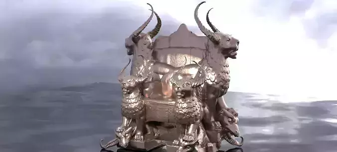 Gilgamesh Ornate Throne 4