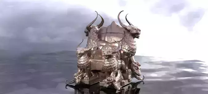 Sargon Ornate Throne 1