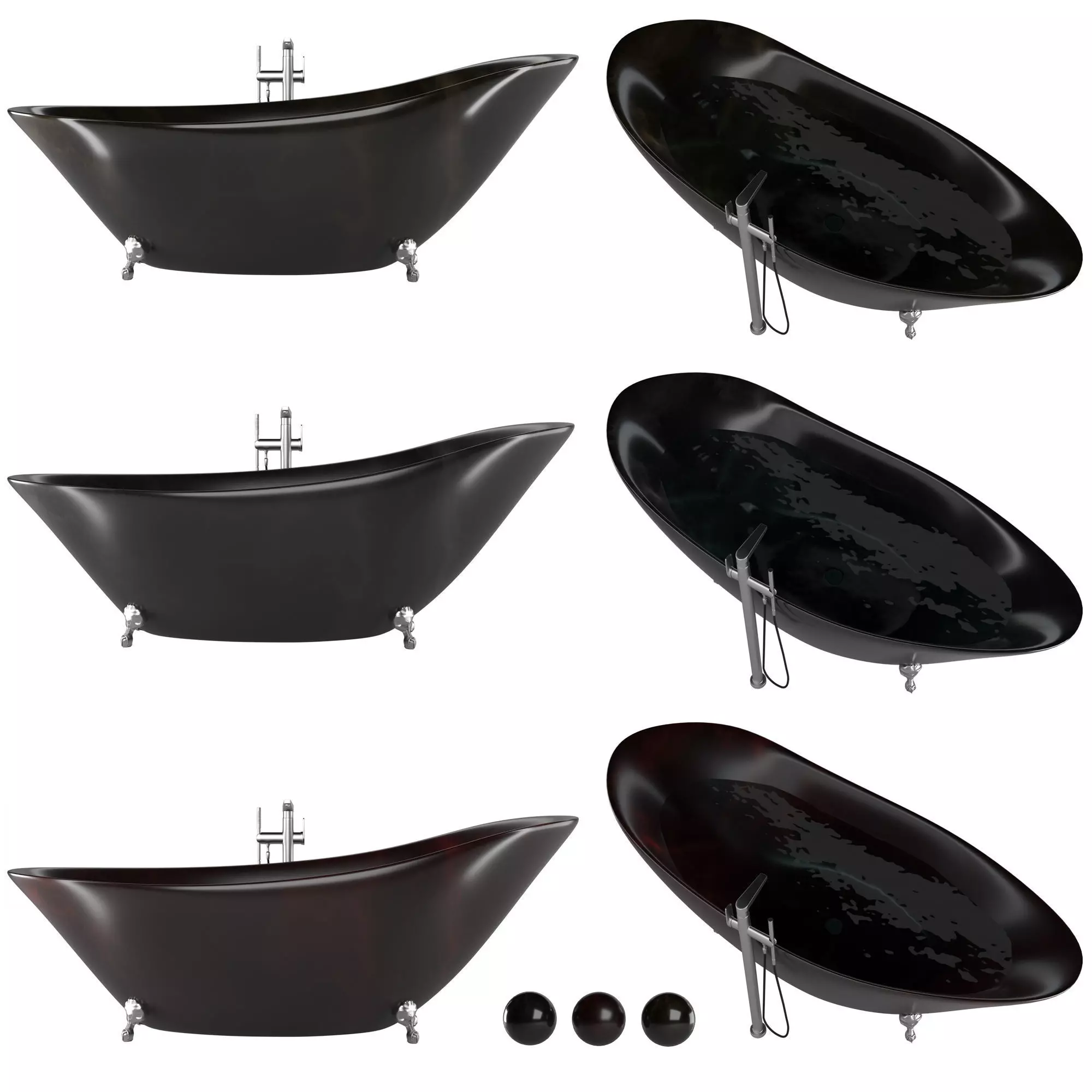 ferrano marble bathtub Free 3D model