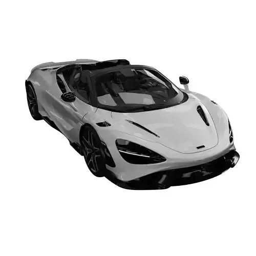 2022 McLaren 765LT Spider 3D model
