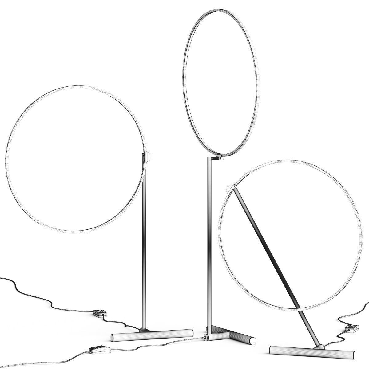 Kundalini Poise Table Lamp by Robert Dabi 3D model_1