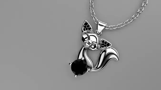 fox pendant