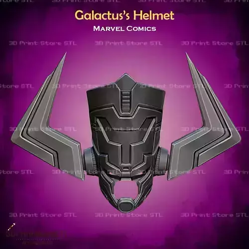 Galactus Helmet Cosplay Marvel Comics - STL File 3D print model