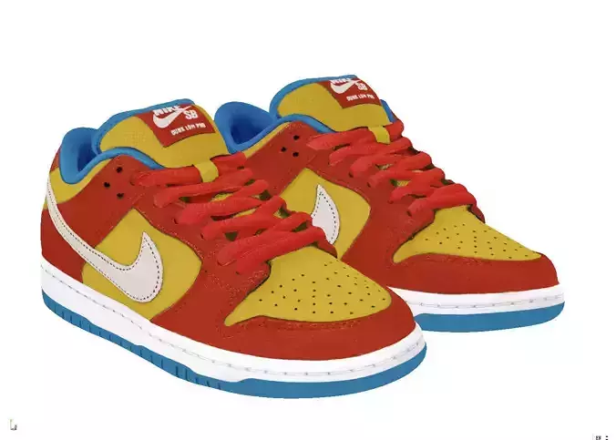 Nike SB Dunk Low bart simpson2 