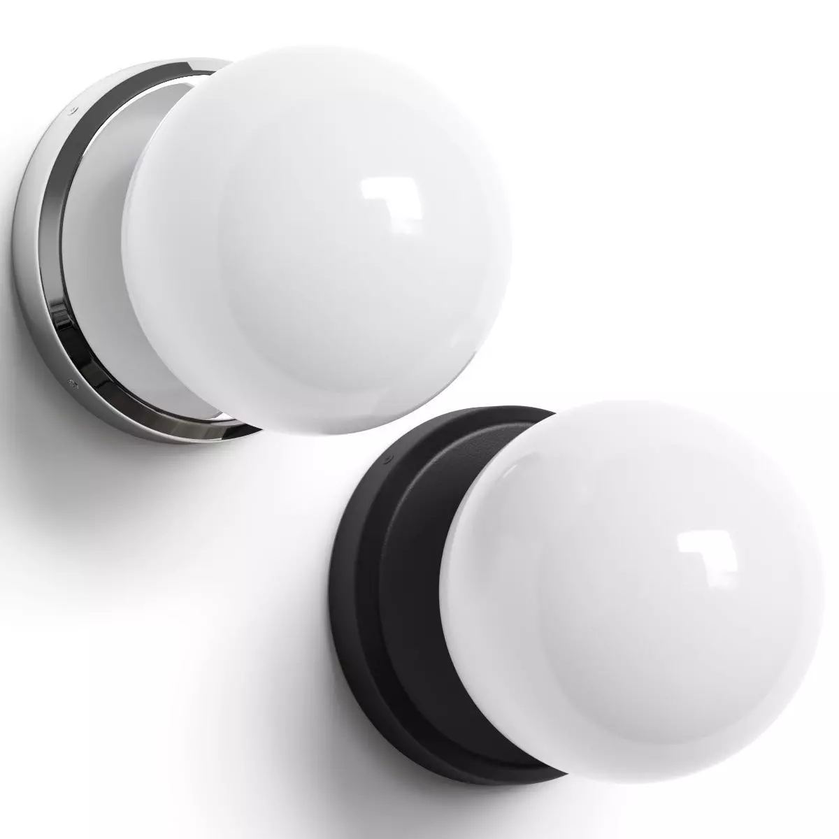 West Elm Hayes Light Sconce Wall Lamp 3D model_0