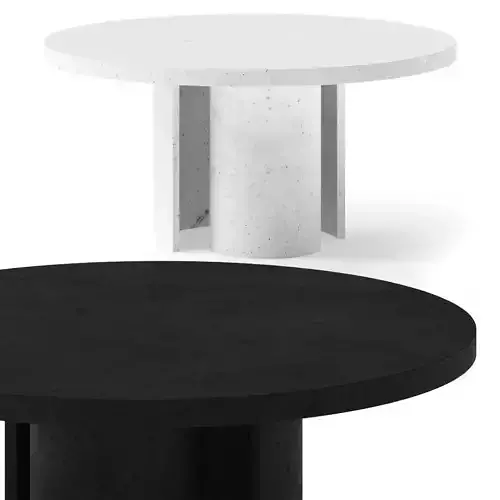 Forma and Cemento Atlante Dining Table