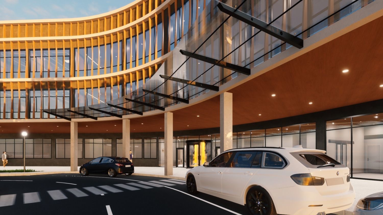 Hospital Building - General Hospital 3D model_7