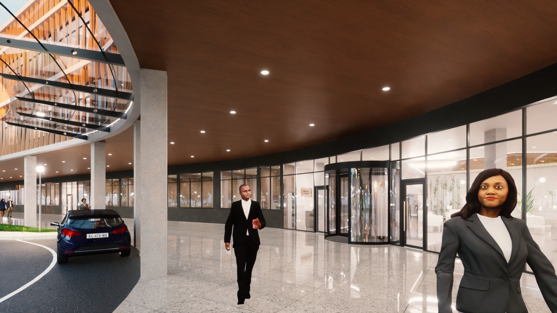 Hospital Building - General Hospital 3D model_6