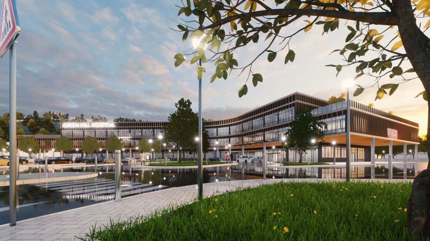 Hospital Building - General Hospital 3D model_13