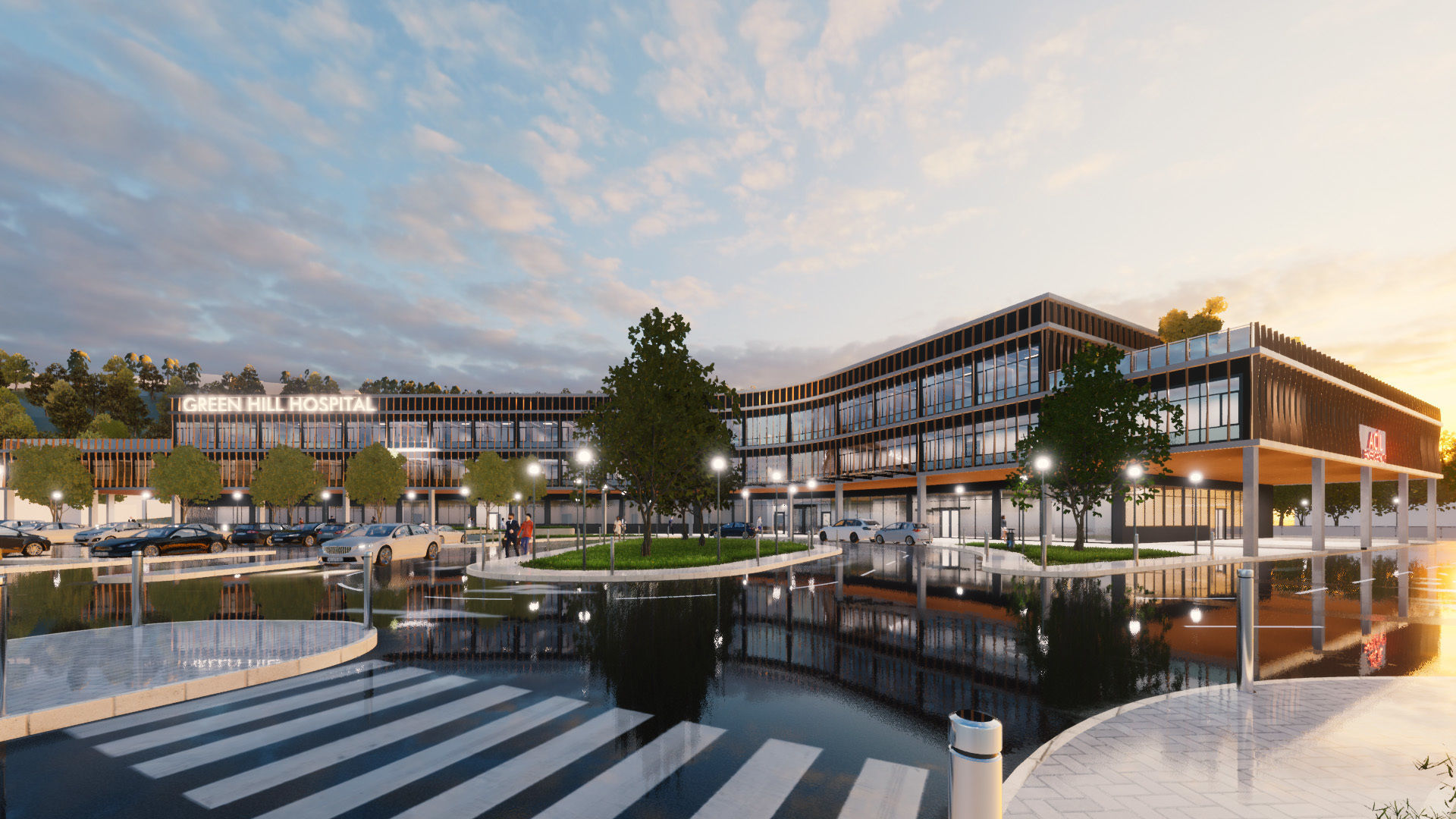 Hospital Building - General Hospital 3D model_17