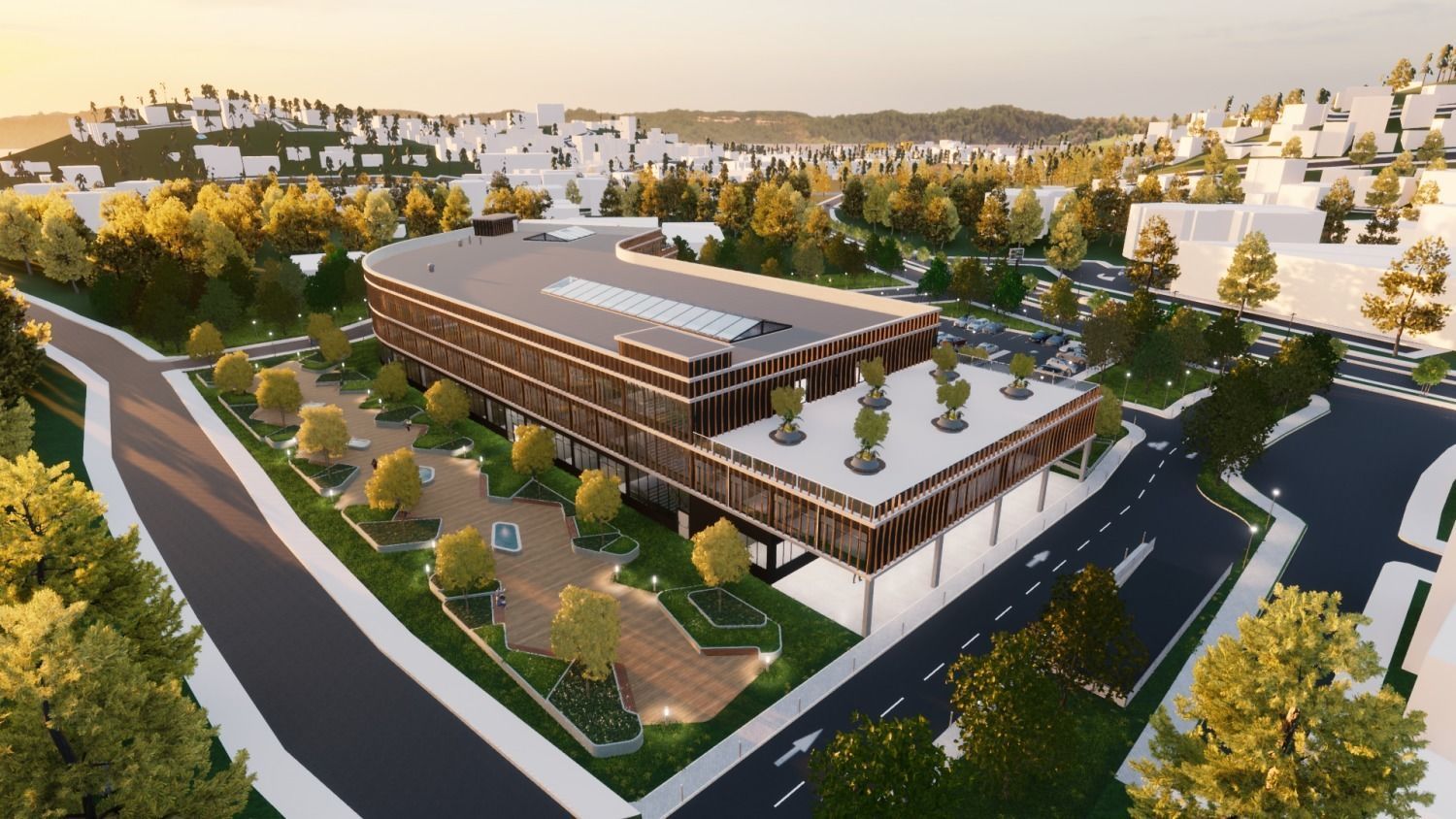 Hospital Building - General Hospital 3D model_12