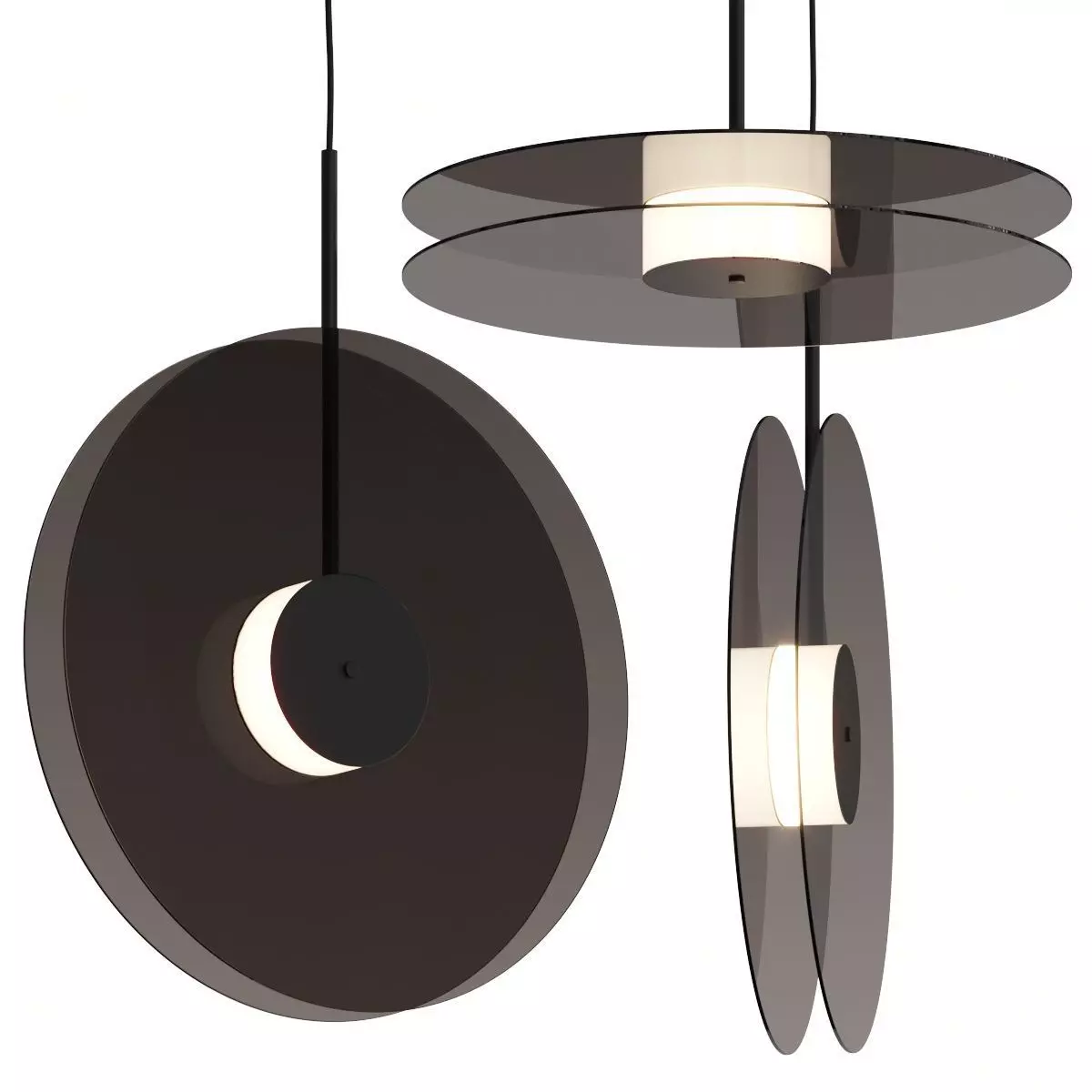 DECHEM STUDIO ECLIPSE PENDANT LAMPS 3D model_0