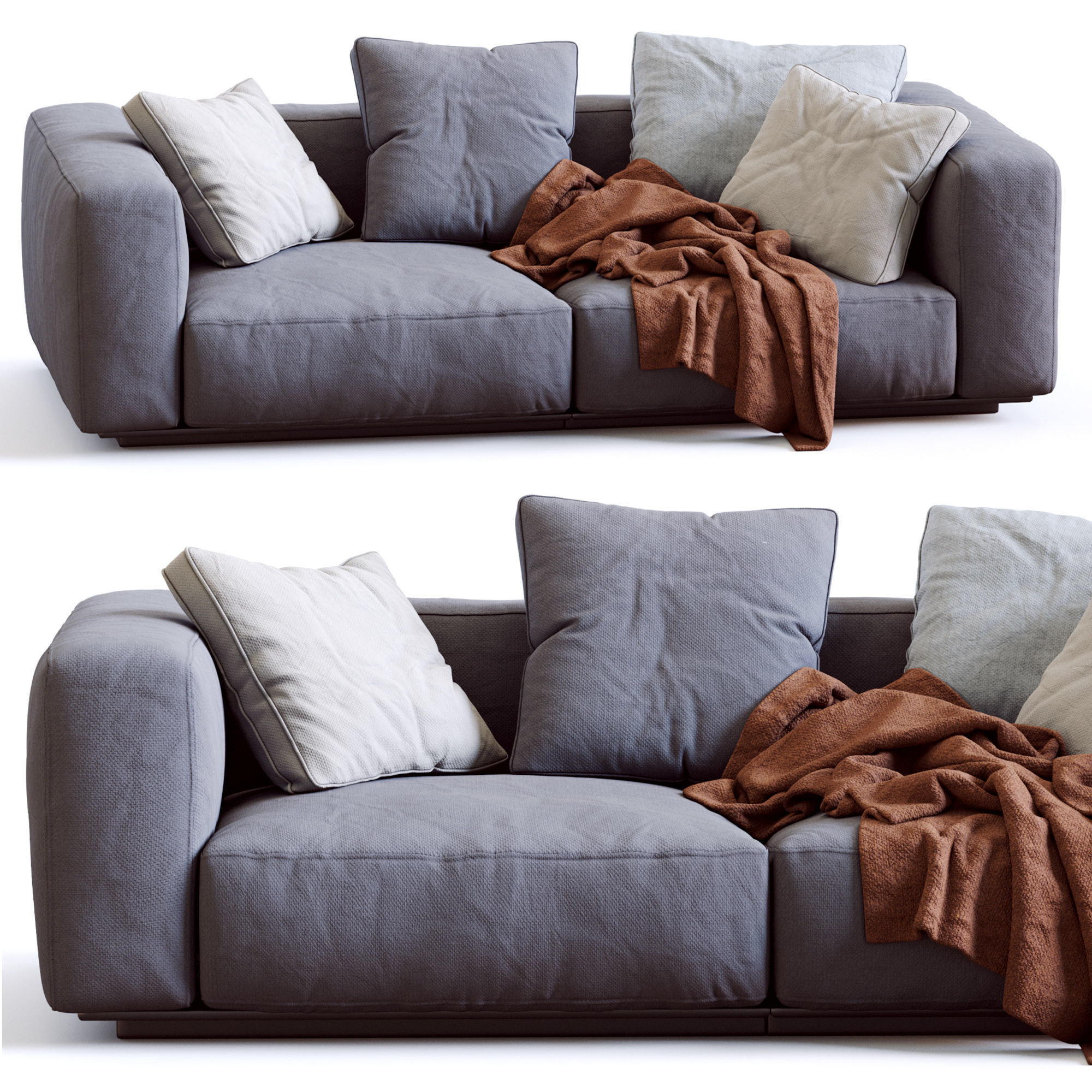 Flexform Sofa GRANDEMARE 3D model_17