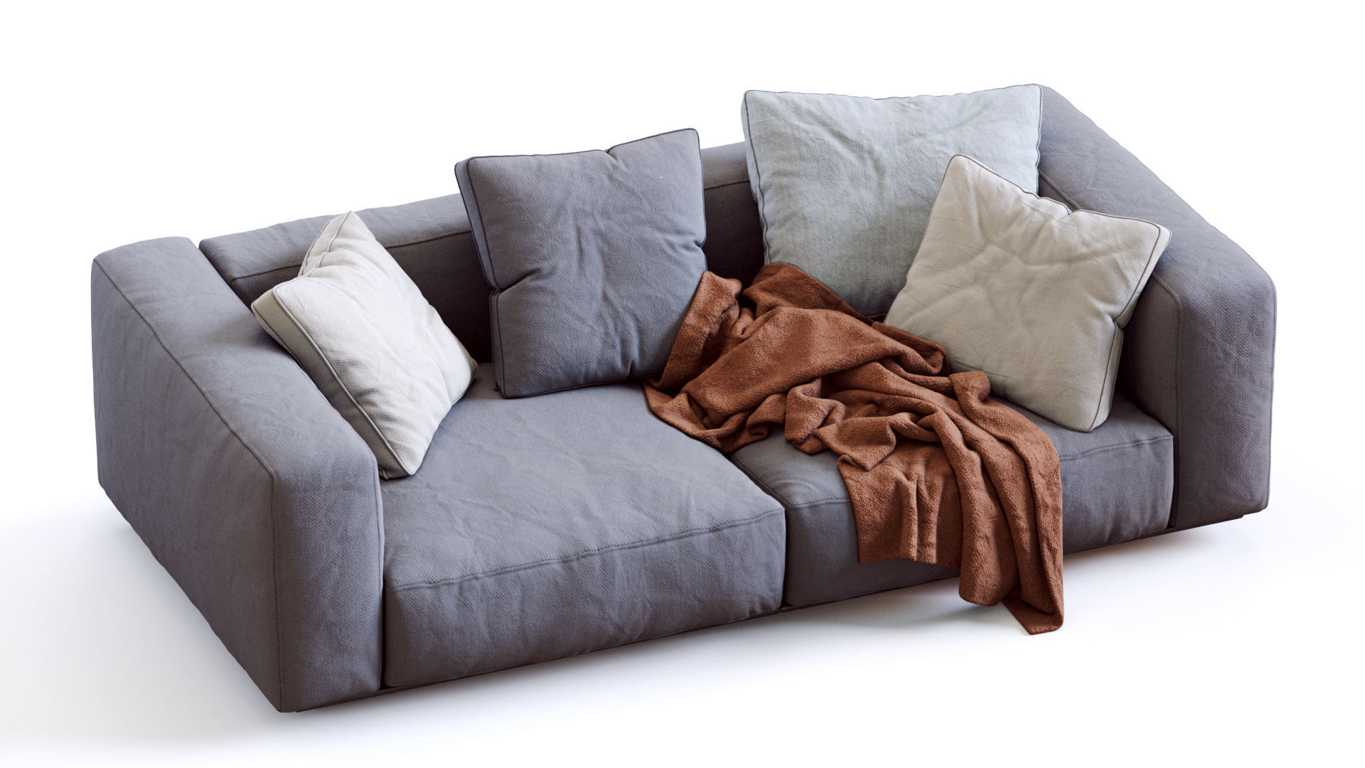Flexform Sofa GRANDEMARE 3D model_8