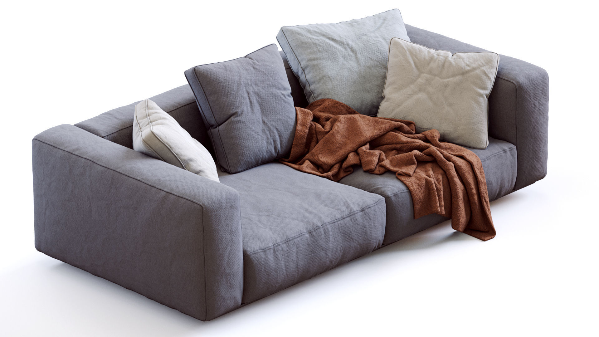 Flexform Sofa GRANDEMARE 3D model_9