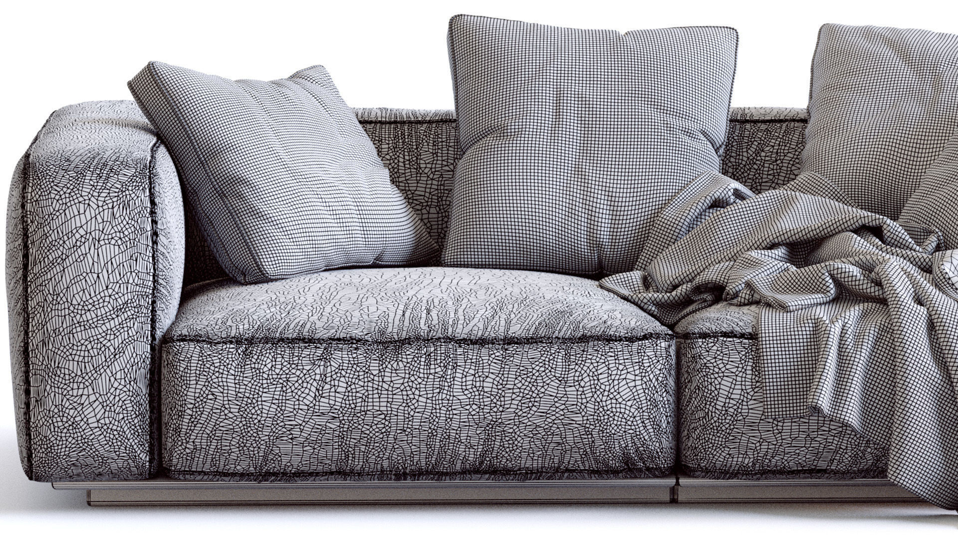 Flexform Sofa GRANDEMARE 3D model_14