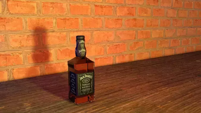 Bottle Jack Daniels JD