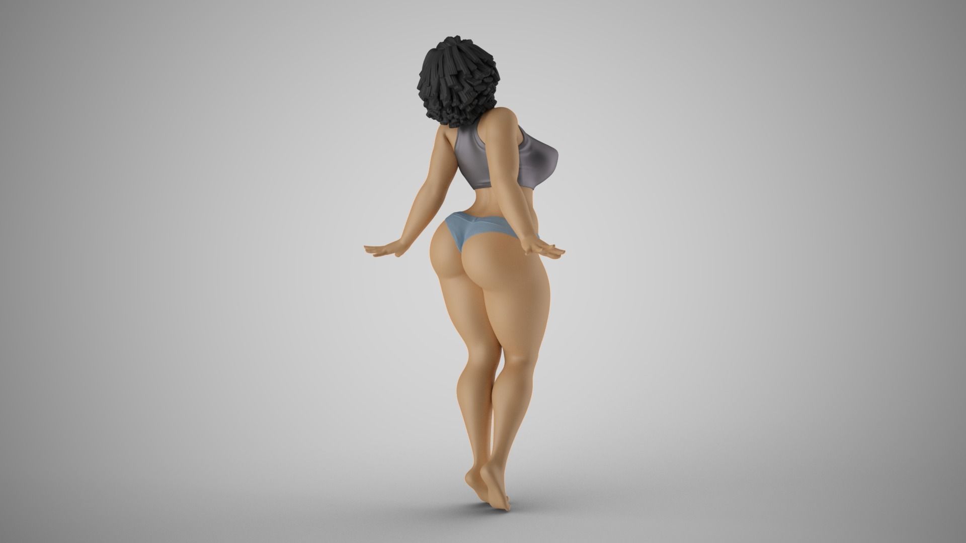 Soul Captive Woman 3D print model_6
