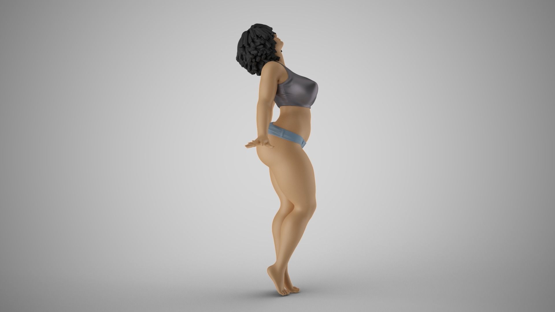 Soul Captive Woman 3D print model_5
