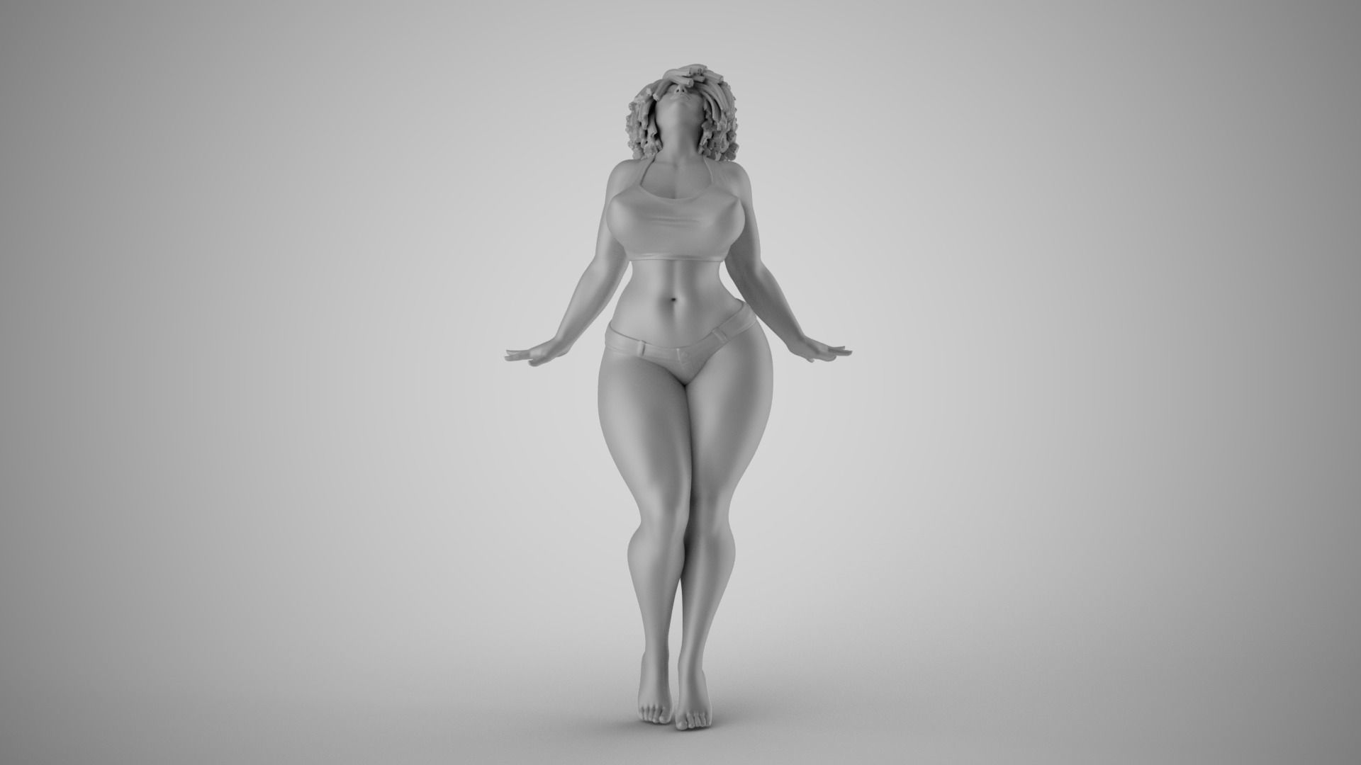 Soul Captive Woman 3D print model_2