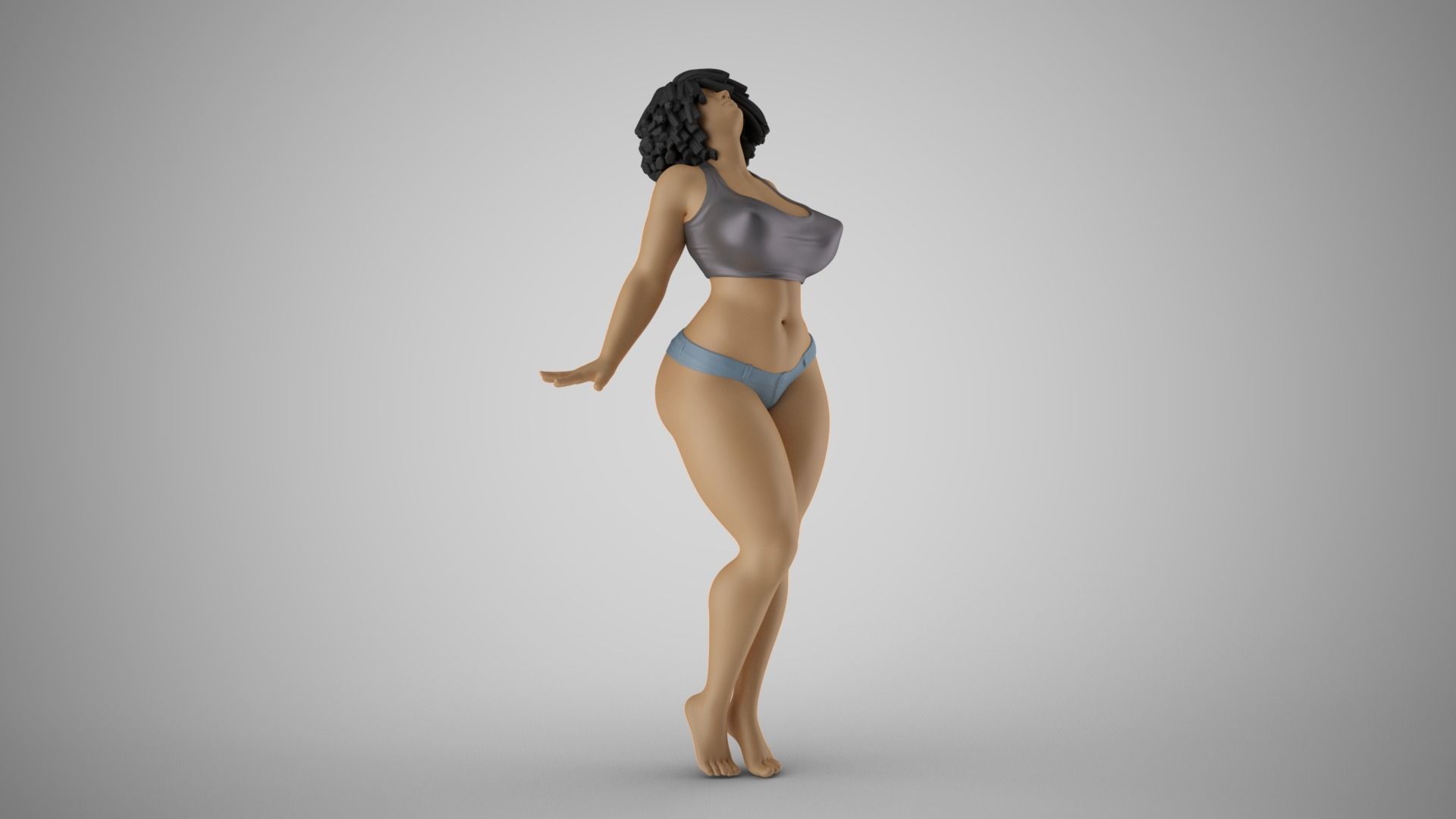 Soul Captive Woman 3D print model_4