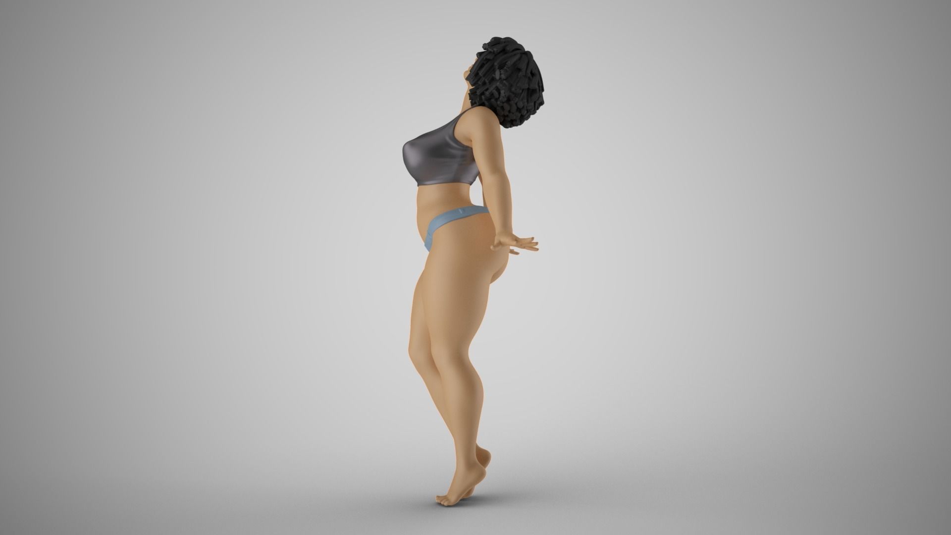 Soul Captive Woman 3D print model_9