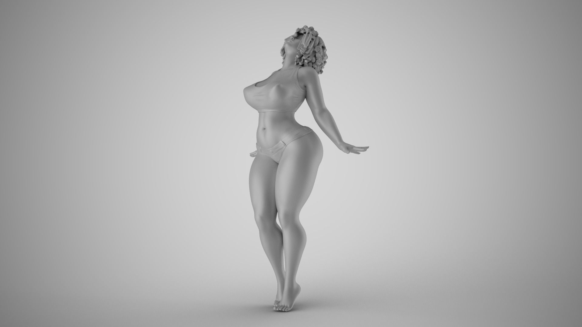 Soul Captive Woman 3D print model_1