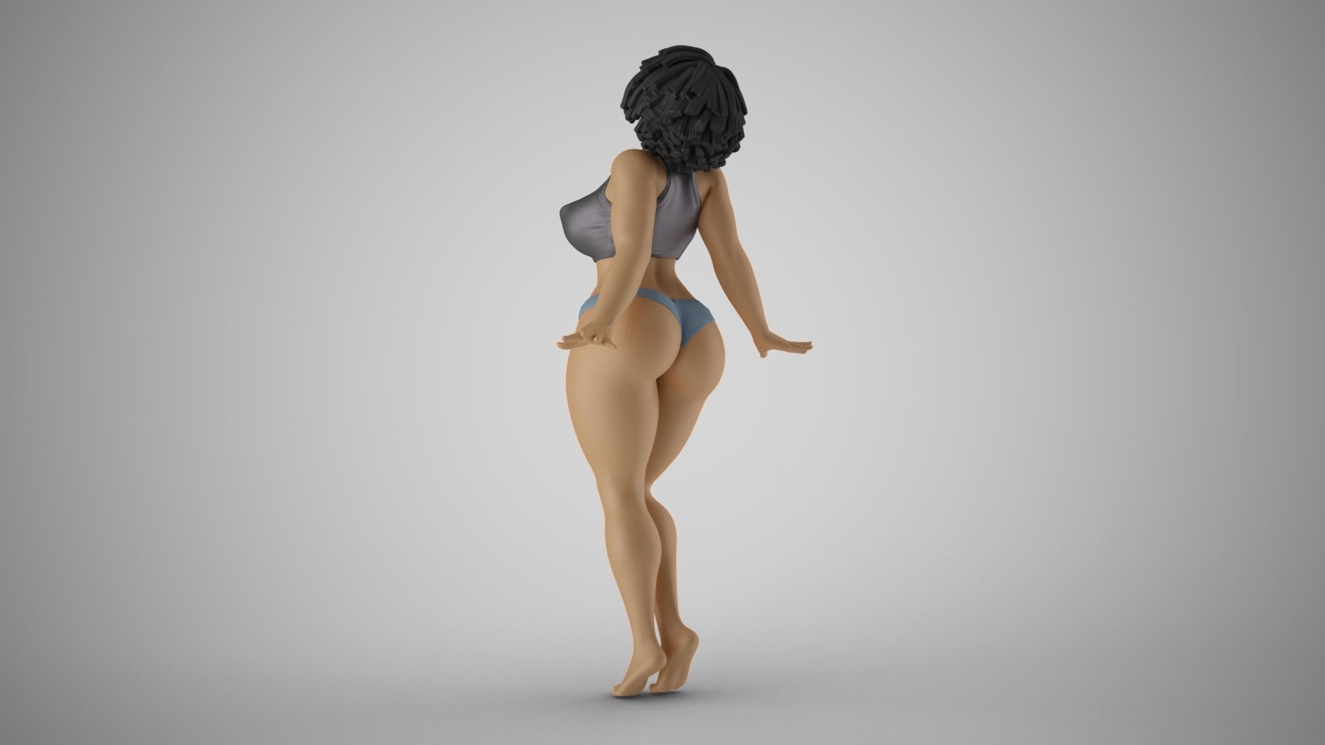 Soul Captive Woman 3D print model_8