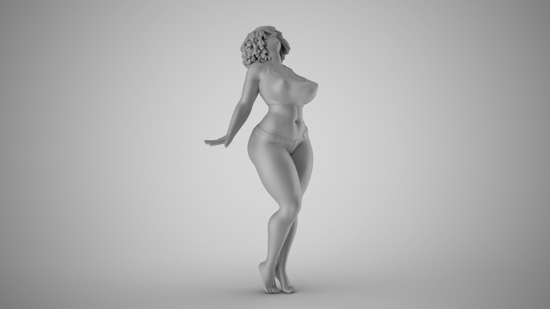 Soul Captive Woman 3D print model_3