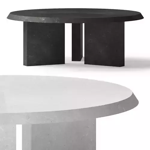 Forma and Cemento Laoban Dining Table
