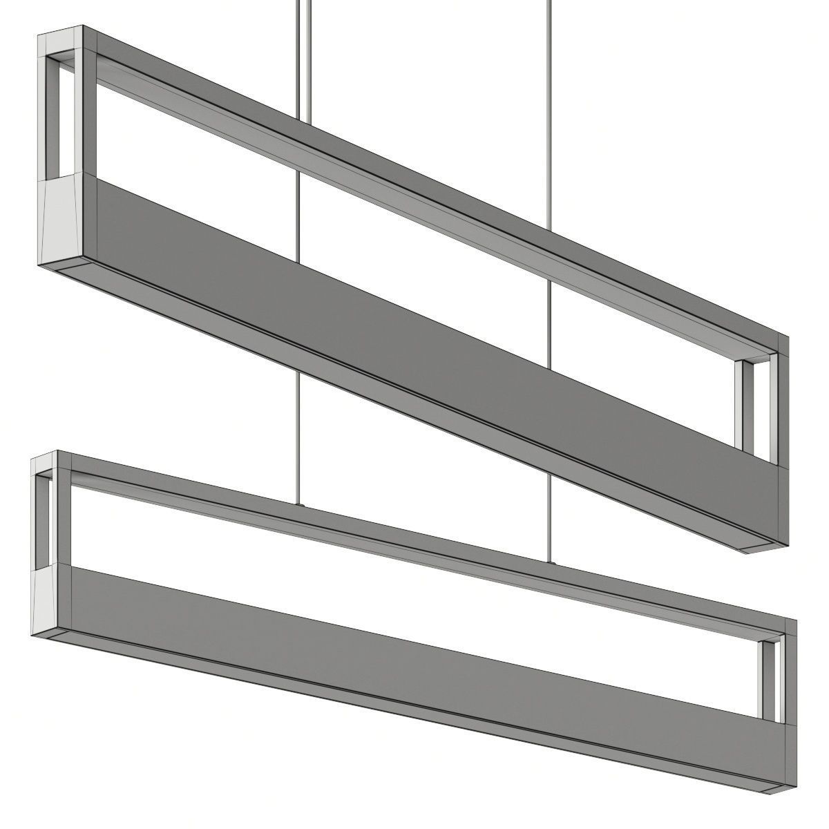 AFX Echo LED Pendant Light Lamp 3D model_1