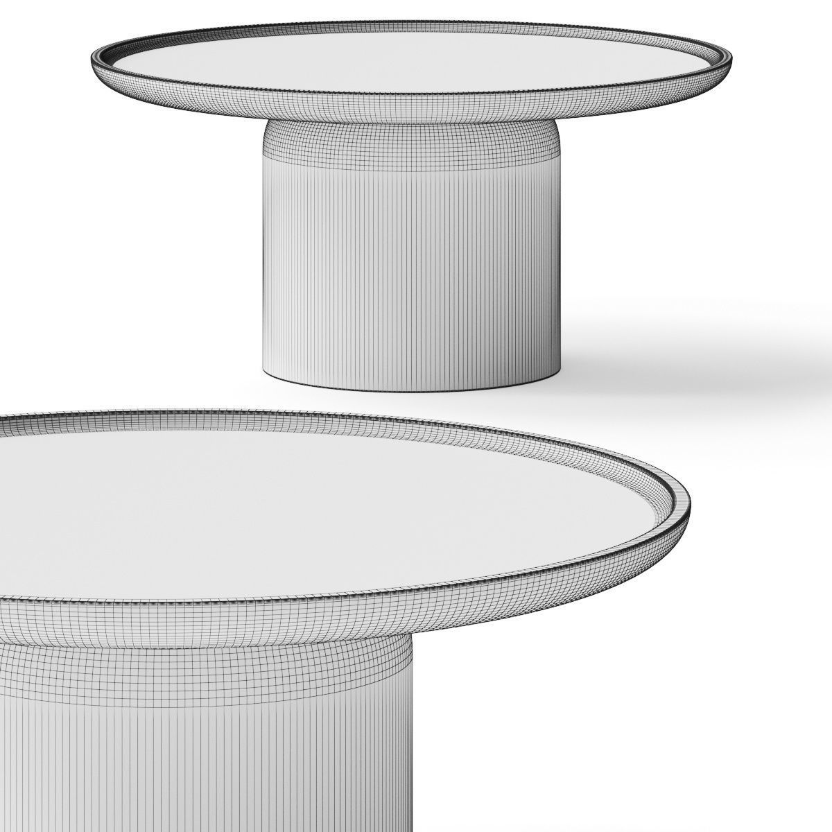 West Elm Miri Coffee Table 3D model_1