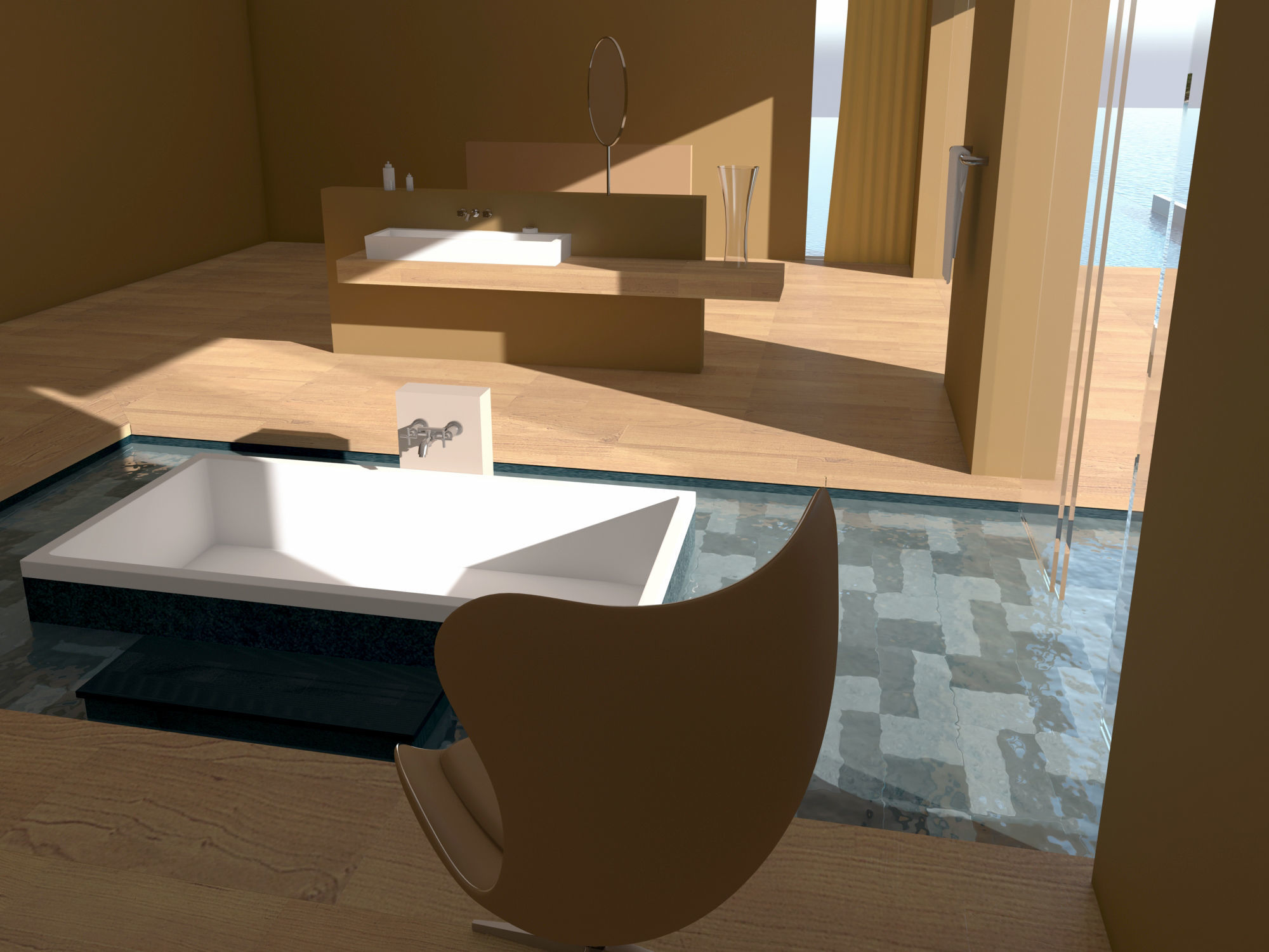 Bathroom 05 3D model_4