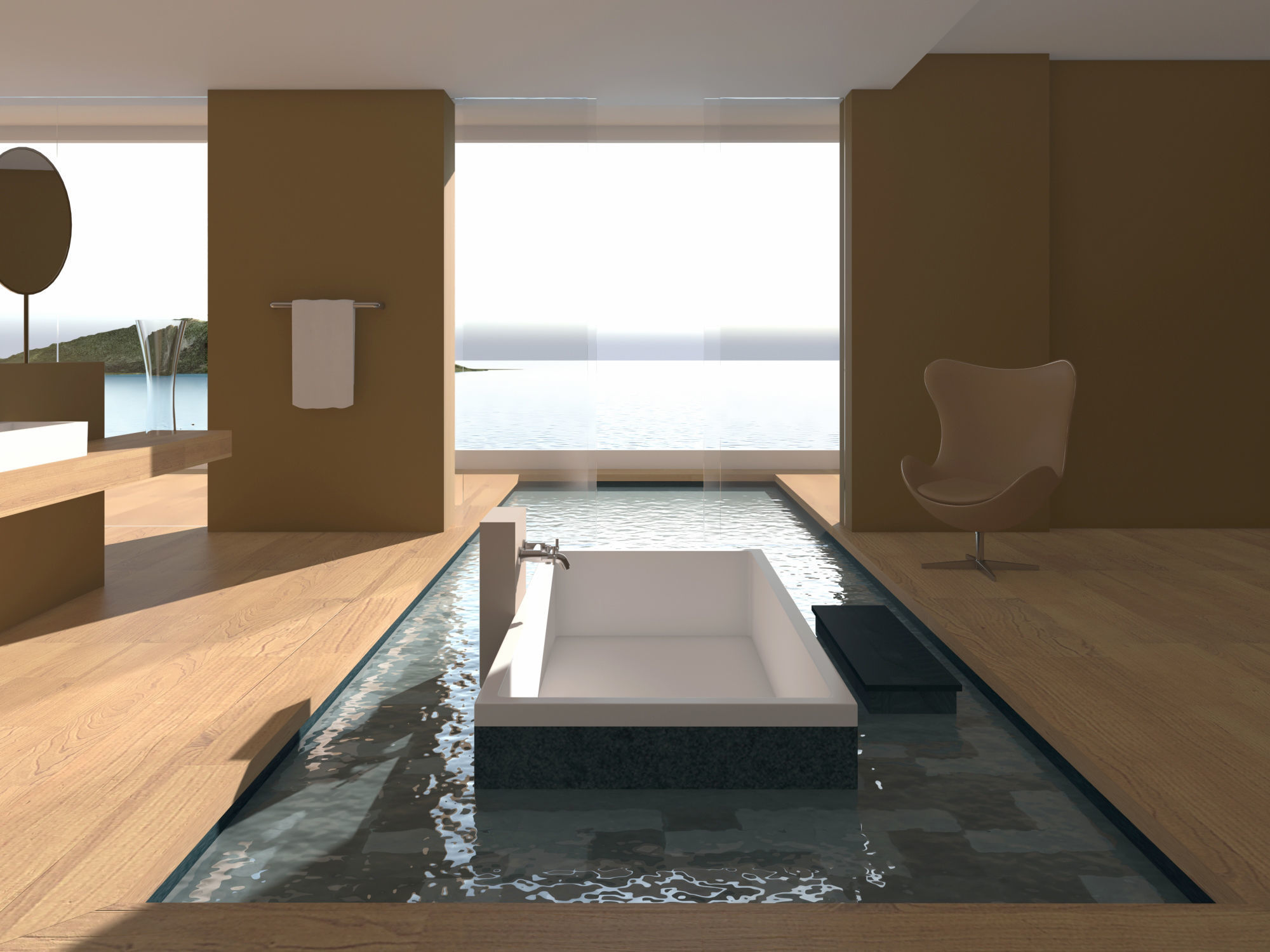 Bathroom 05 3D model_2