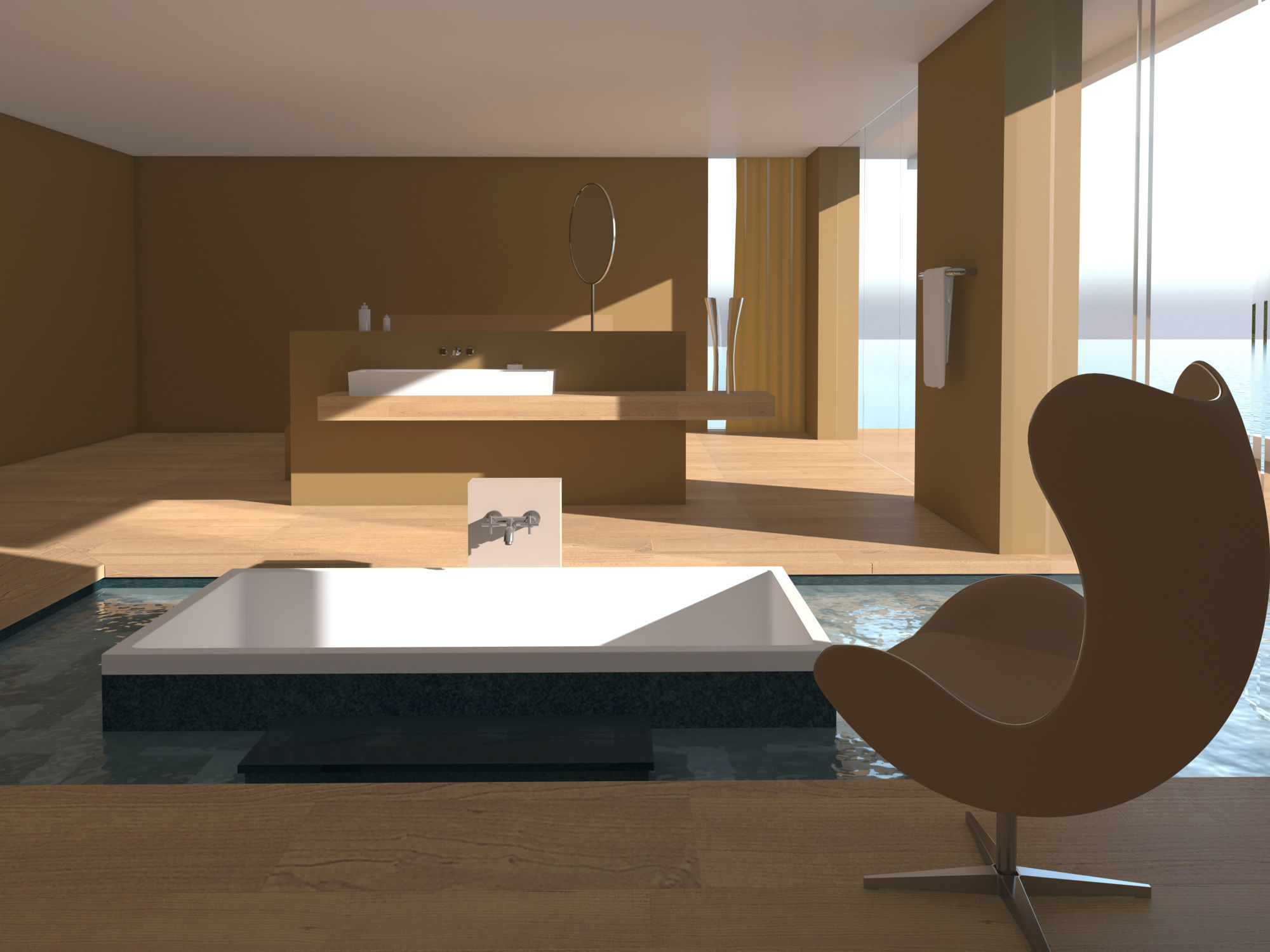 Bathroom 05 3D model_1