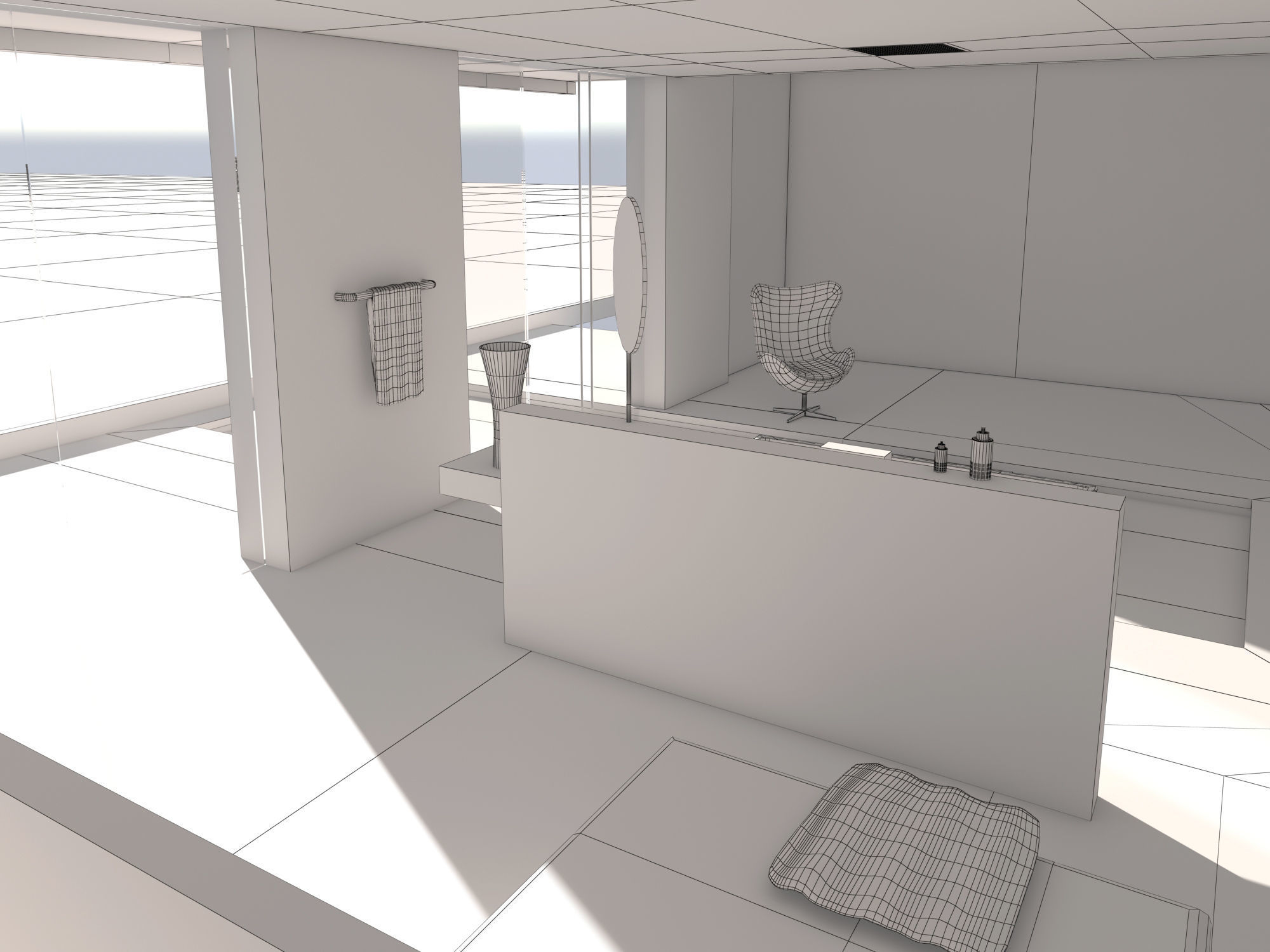 Bathroom 05 3D model_8