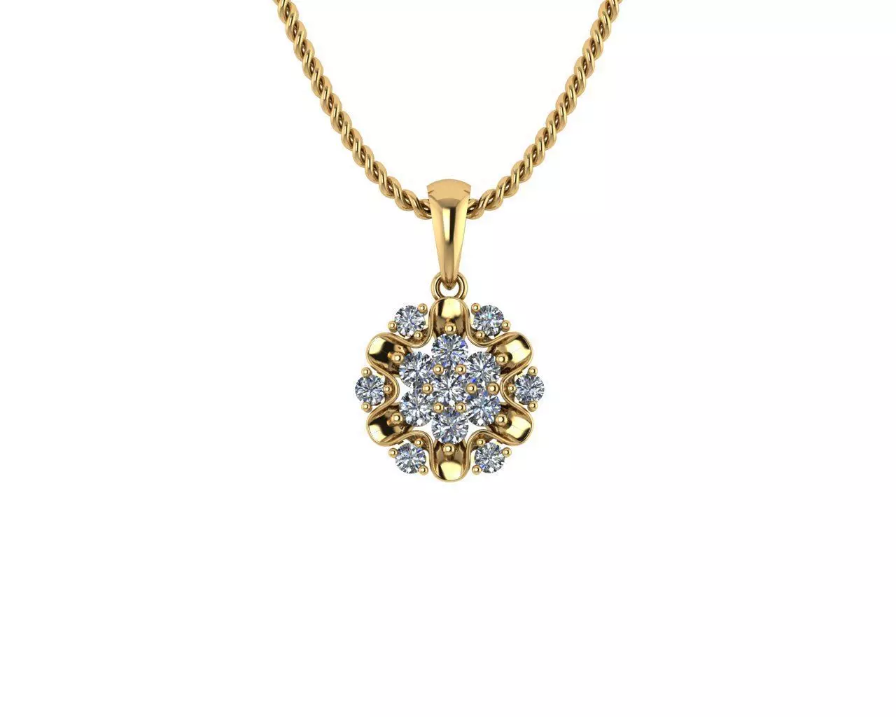 Pendant 3D print model_0