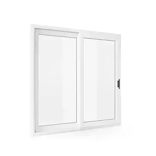 Double Sliding PVC Door 3D model