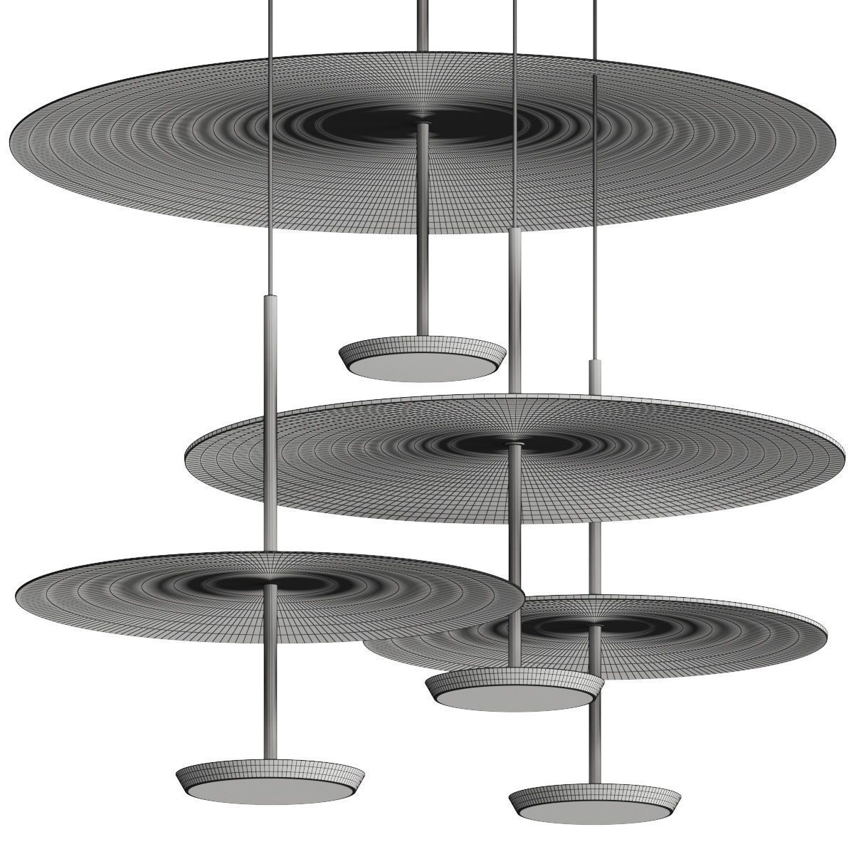 PABLO Sky Dome Pendant Lamp 3D model_2