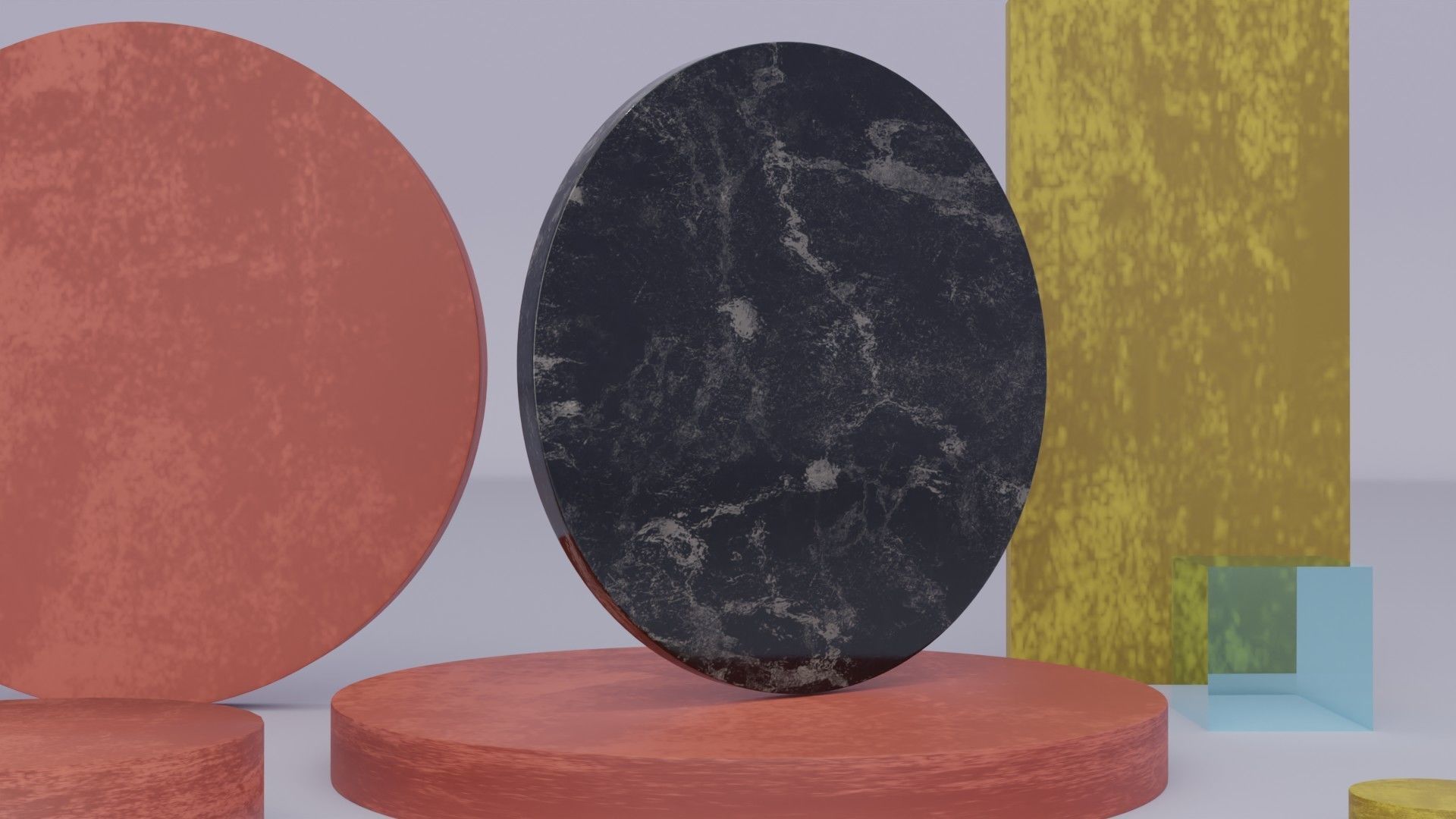 Mary with baby Jesus 01 Low-poly 3D model_7