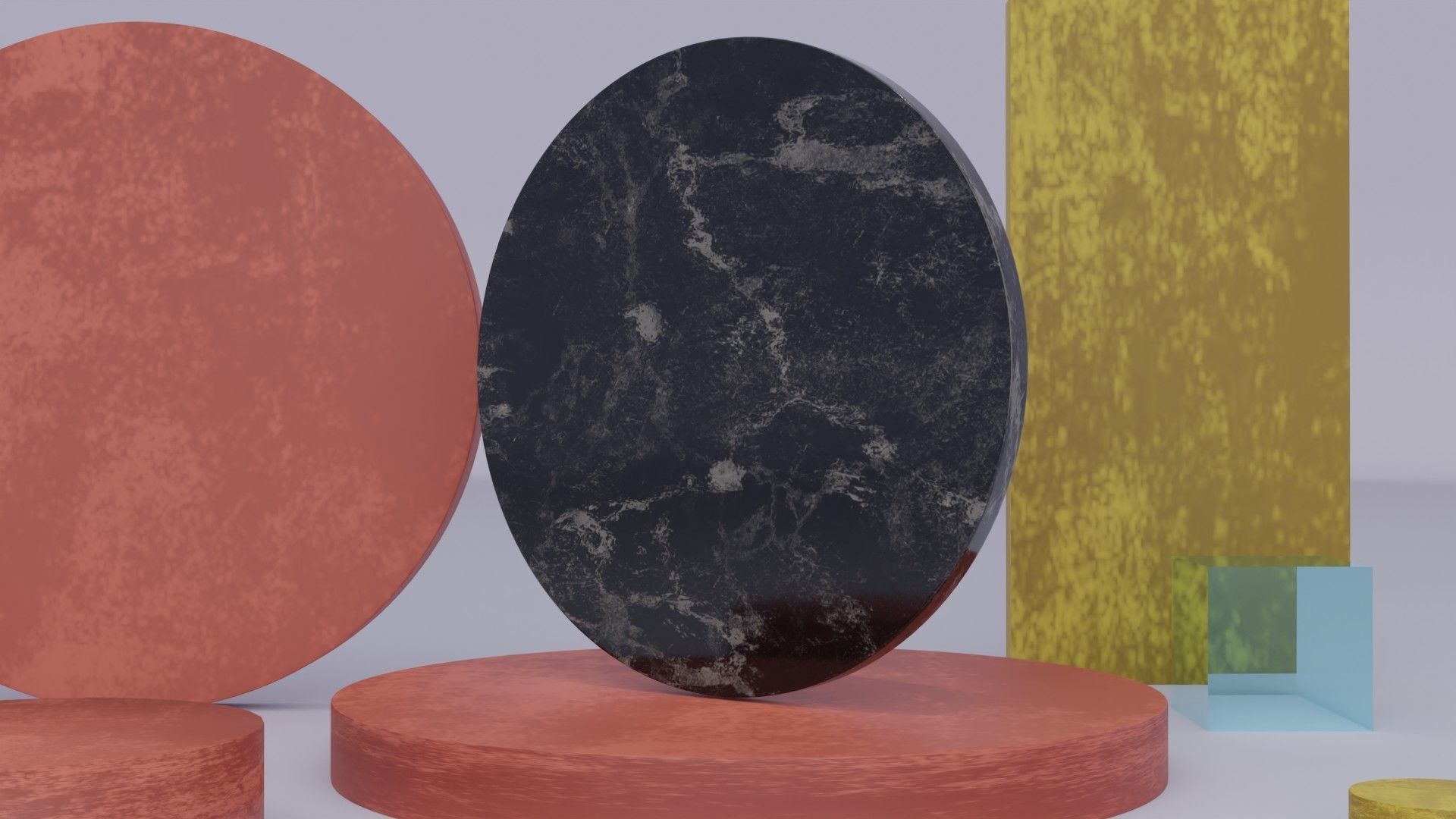 Mary with baby Jesus 01 Low-poly 3D model_5