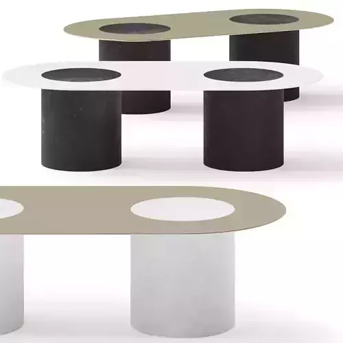 Forma and Cemento Dumbo Coffee Table