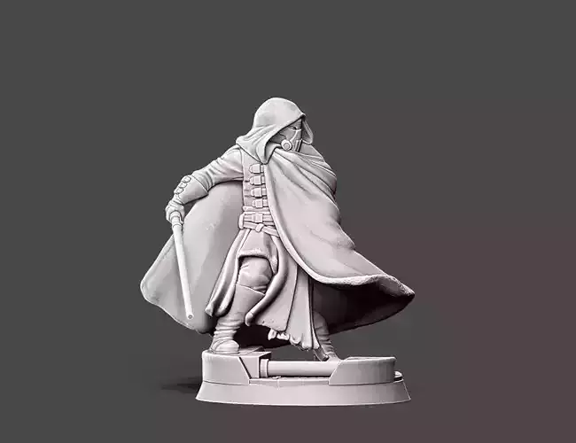 Dark adpet - 35 mm scale