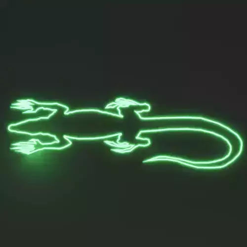 Light modules Set 01 Neon Free 3D model