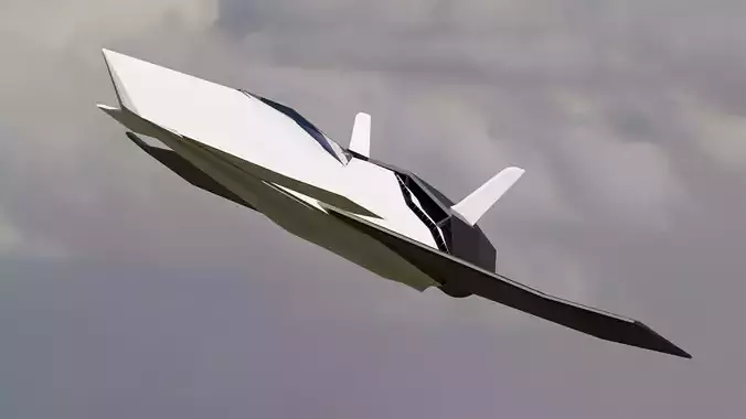 LowPoly JetFighter Gen 7