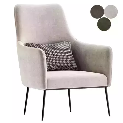 cortez theo onyx chair