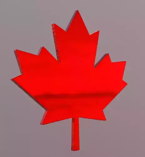 Maple leaf  3D model