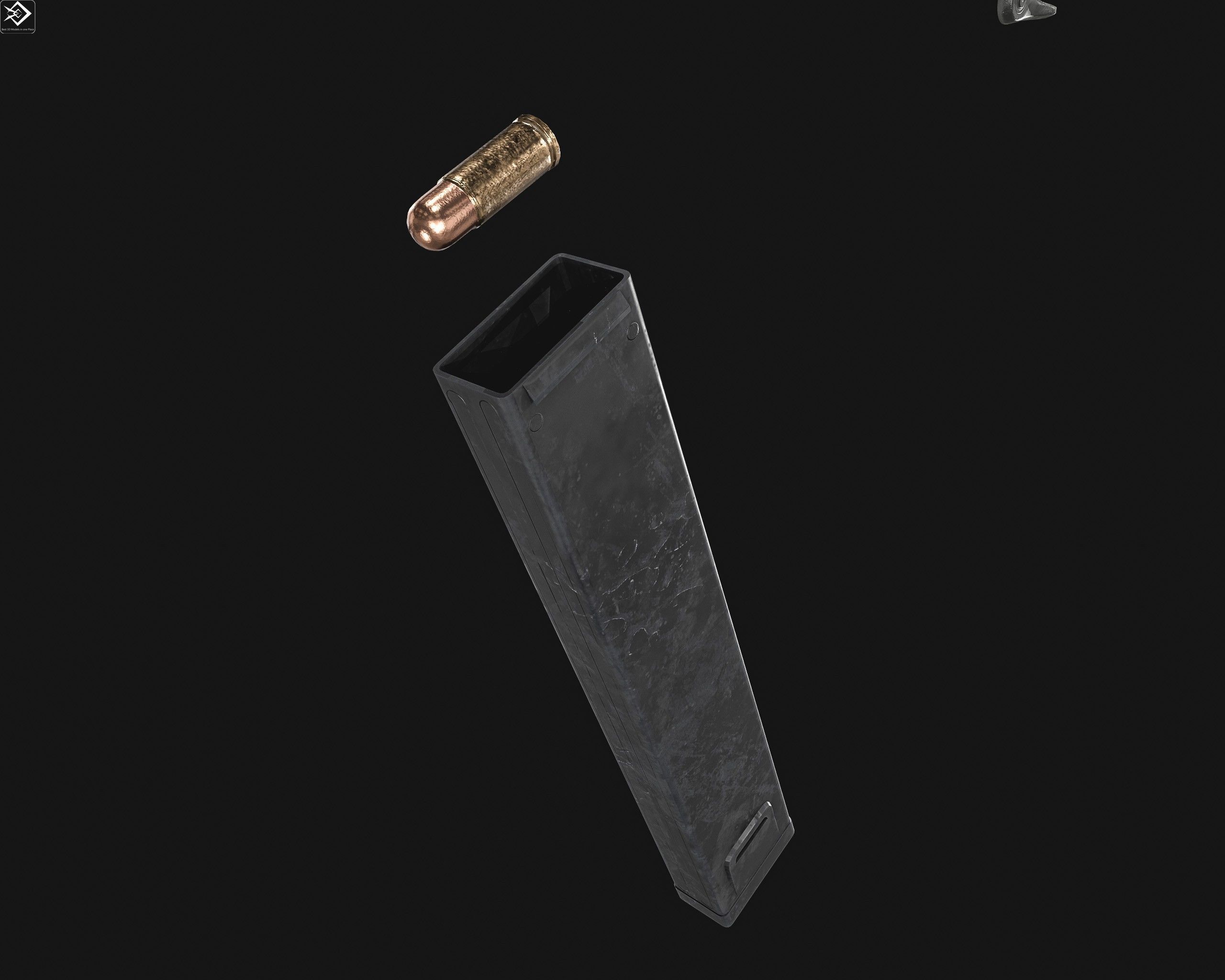 KRISS Vector  SMG Low-poly 3D model_10